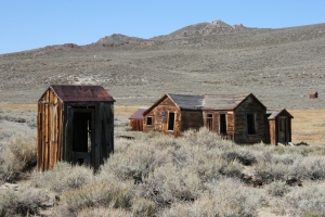 outhouse bodie california ghost town